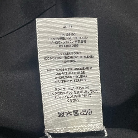 THE ROW Olsen Twins Single-Breasted Two Button Jacket Blazer Longline Sz 2 - Picture 9 of 10